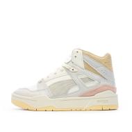 Baskets Blanc/Bleu Femme Puma Thrifted pas cher
