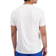 Maillot de Sport Blanc Homme Le Coq Sportif Tennis Pro vue 2