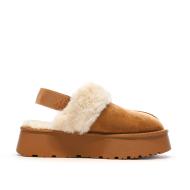 Sabots fourrés à élastique Camel Femme Xti Microfiber vue 2