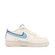 Baskets Blanche/Bleu Garçon Nike Force 1 vue 2