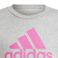 Sweat Gris Fille Adidas IC6118 vue 2