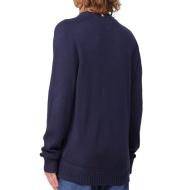 Pull Marine Homme Tommy HilfigerMerino vue 2