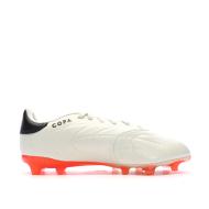 Chaussures de football Blanches/Rouges Garçon Adidas Copa Pure 2 vue 2