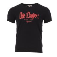 T-shirt Noir Homme Lee Cooper Orex