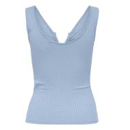 Débardeur Bleu Clair Femme JDY Fransiska vue 2