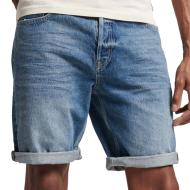 Short en Jean Bleu Homme Superdry Vintage Straight