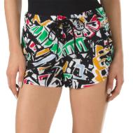 Short Multicolore Femme Vans Janek pas cher