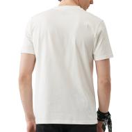 T-shirt Blanc Homme Lee Wobbly Logo vue 2