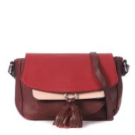 Sac bandoulière Rouge Femme Georges Rech Sixitine pas cher