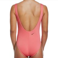 Bañador Nike U-back 1 pieza rosa, mujer ver 2