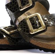 Sandales Kaki Femme Birkenstock Sydney Cushion Buckle vue 7