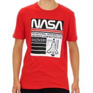 T-shirt Rouge Homme Nasa 57T