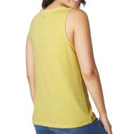 Débardeur Jaune Femme TBS ADINADEBP vue 2