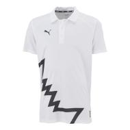 Polo White Men's Puma Hoops Team Polo