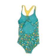 Maillot de bain Vert/Orange Fille Nike Racerback vue 2