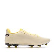 Chaussures de Football Ecru Homme Puma King Pro vue 2