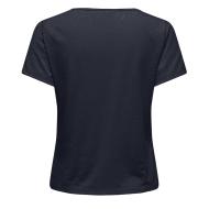 T-Shirt Marine Femme JDY Dora vue 2