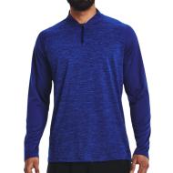 Sweat 1/4 de Zip Bleu Roi Homme Under ArmourTech 2.0 Novelty pas cher