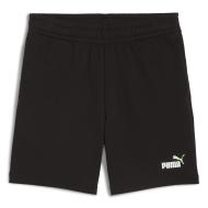 Short Noir Garçon Puma Ess2 Color No.1 Logo pas cher