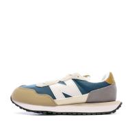 GS237 Baskets Bleu Canard/Marron Femme New Balance pas cher