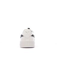 Baskets Blanches/Noires Femme Puma Carina 2.0 vue 3