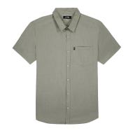 Camisa de color caqui para hombre TBS Camisa Oxygene