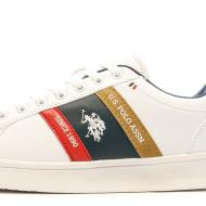 Baskets Blanches Homme US Polo ASSN Bosona vue 7