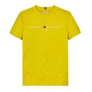 T-shirt Jaune Garçon Tommy Hilfiger U Essential