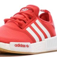 Baskets Rouges Homme Adidas Nmd r1 vue 7