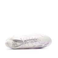 Chaussures de football Blanches Homme Adidas Predator Elite vue 3