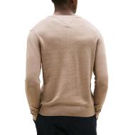 Pull Marron Homme Tommy Hilfiger Pima MW0MW28047 vue 2