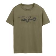 T-Shirt Kaki Garçon Teddy Smith Evan