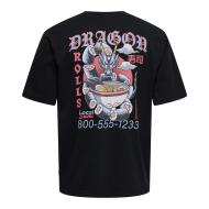 T-Shirt Noir Homme Only & Sons Tristan vue 2