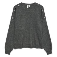 Pull Gris Femme Vero Moda Joya pas cher