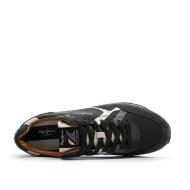 Baskets Noir/Rose Homme Pepe jeans Brit Prints vue 4