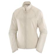 Chaqueta beige para mujer Salomon Sense Flow ver 3