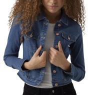 Veste en Jean Bleu Femme Vero Moda Luna vue 2