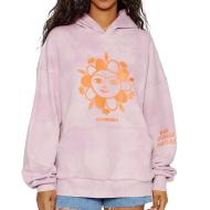 Sweat Rose Femme Converse Whm Oversized pas cher