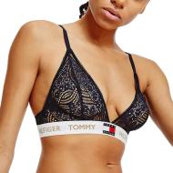 Soutien-Gorge Noir Femme Tommy Hilfiger Bralette pas cher
