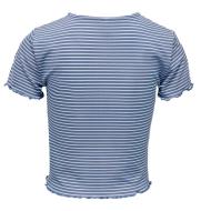 T-shirt Bleu Fille Kids Only Wilma vue 2