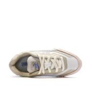 Baskets Beige/Rose/Vert Fille Puma Blktop vue 4
