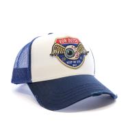Casquette Blanche/Bleu Homme Von Dutch HIG1 vue 5