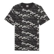 T-shirt Noir/Blanc Homme Puma 675917 pas cher