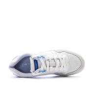 Baskets Blanches/Bleu Femme Lacoste Clip 124 vue 4