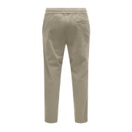 Pantalon Chino Beige Homme Only & Sons Linus Tapered vue 2