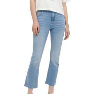 Jean Bleu clair Cropped Femme Tiffosi Megan pas cher