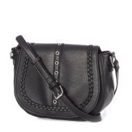 Sac à Bandoulière Noir Femme Manoukian AMANDA vue 2