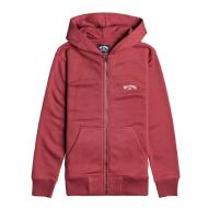 Sweat à Capuche Zippé Bordeaux Garçon Billabong Arch pas cher