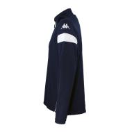 Sweat zippé Noir Homme Kappa Novare vue 3