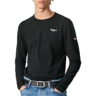 T-Shirt Manches Longues Noir Homme Pepe jeans Original Basic 2